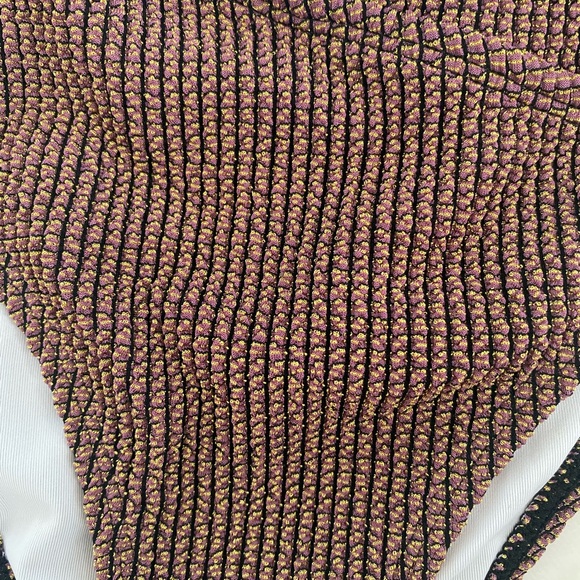 CupShe Rib Mineral Wash Scoop Neck Top & Hipster Bikini Set size small - Picture 4 of 5